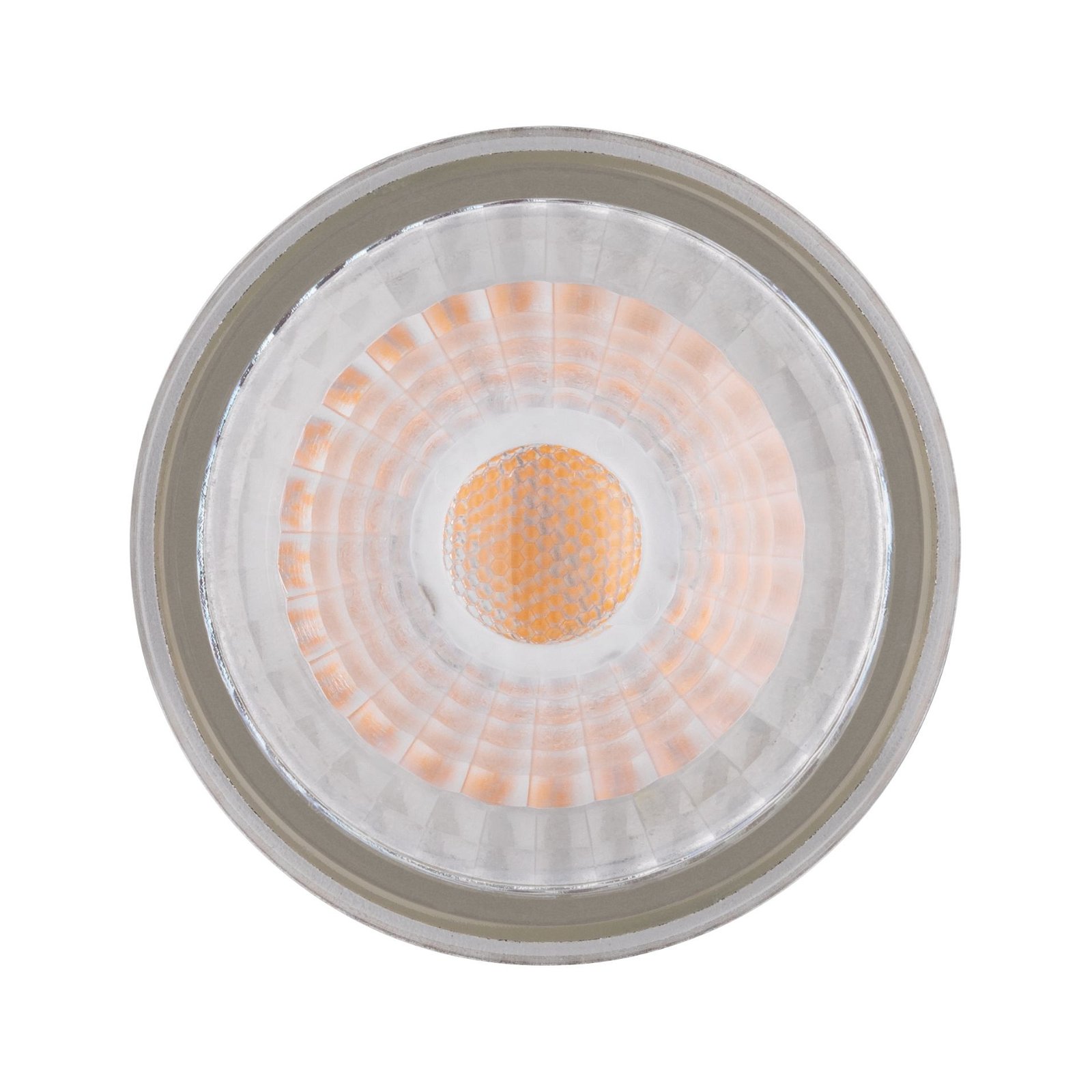 LED glass reflector 5.7W GU10 warm white dimmable