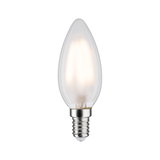 Klares LED-Leuchtmittel in Kerzenform mit E14-Fassung für energiesparende Beleuchtung