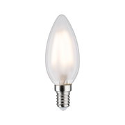 Klares LED-Leuchtmittel in Kerzenform mit E14-Fassung für energiesparende Beleuchtung