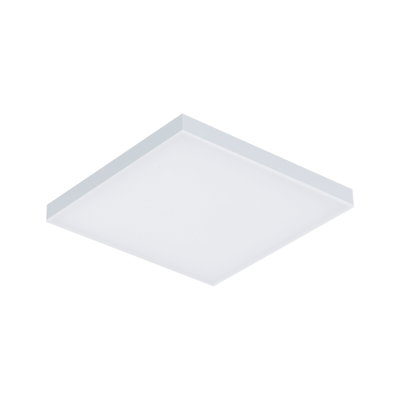 Square white LED ceiling light with slim design for modern indoor lighting solutions
