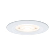 Rundes weißes LED-Einbauleuchte mit warmweißem Licht für moderne Innenbeleuchtung