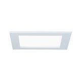 Rechthoekige witte LED-inbouwlamp met matte rand voor energiezuinige verlichting