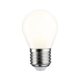 Small clear glass light bulb with metal base for energy-saving lighting solutions
