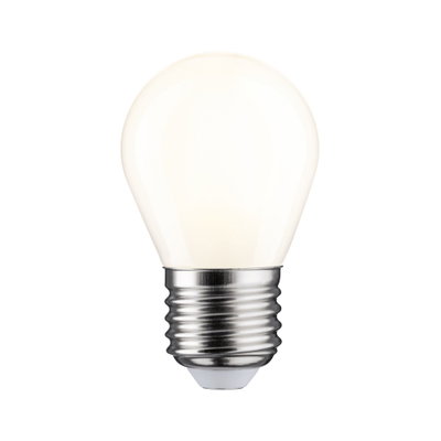 Small clear glass light bulb with metal base for energy-saving lighting solutions