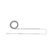 Flexible white LED strip with control cable for dimmable lighting and room illumination
