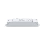 Witte kunststof single color radio controller voor LED-verlichting met 2,4 GHz draadloze technologie