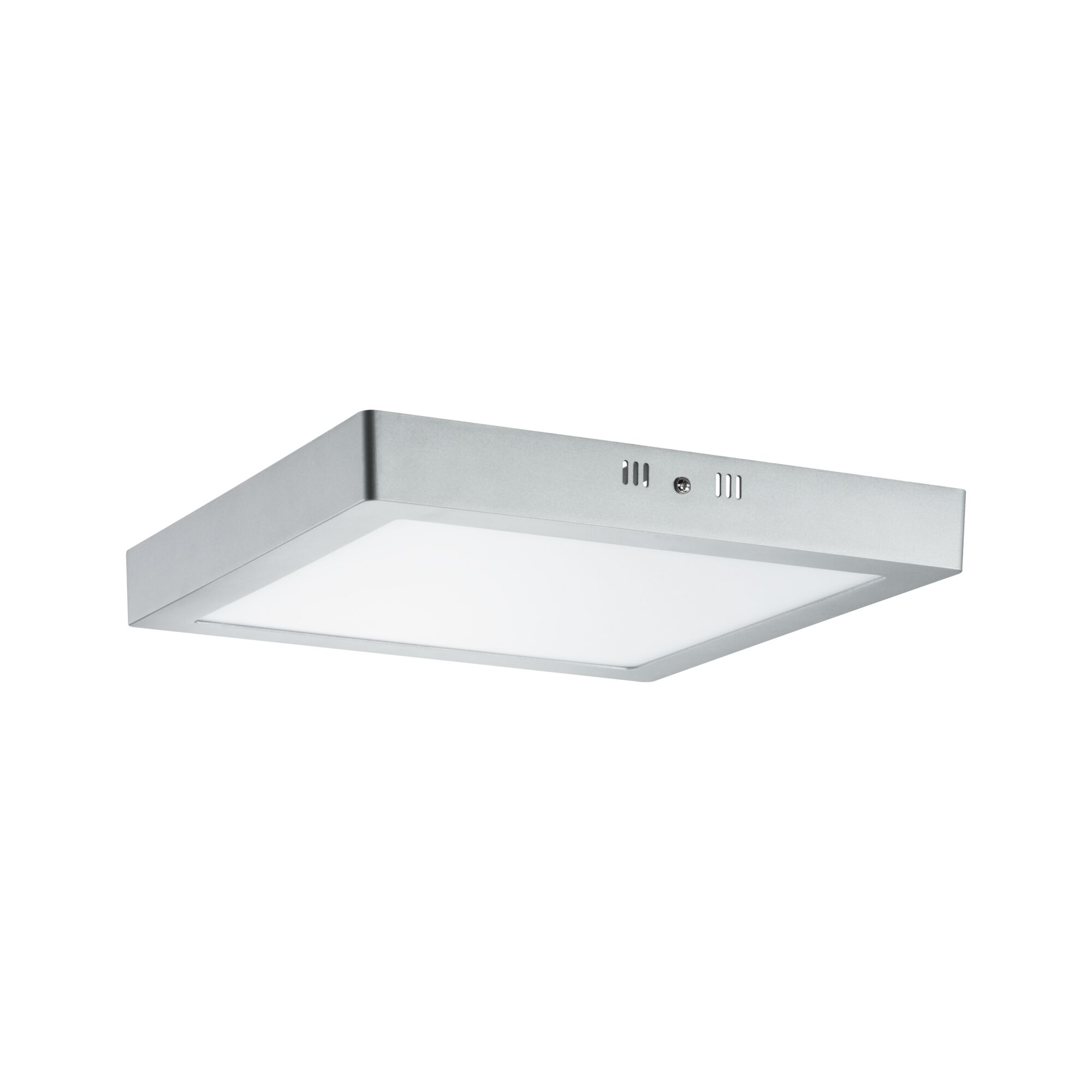 LED-paneel Lunar hoekig 300x300mm 16W 1300lm 3000K Chroom mat