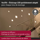 Éclairage LED VariFit en blanc neutre 4000K, lumineux et efficace pour grandes surfaces murales
