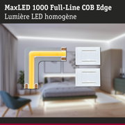 Bande LED MaxLED 1000 Full-Line COB Edge jaune pour un éclairage intérieur homogène