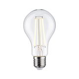 Klassisk LED-pære med klart glas og varmt hvidt lys til energieffektiv belysning