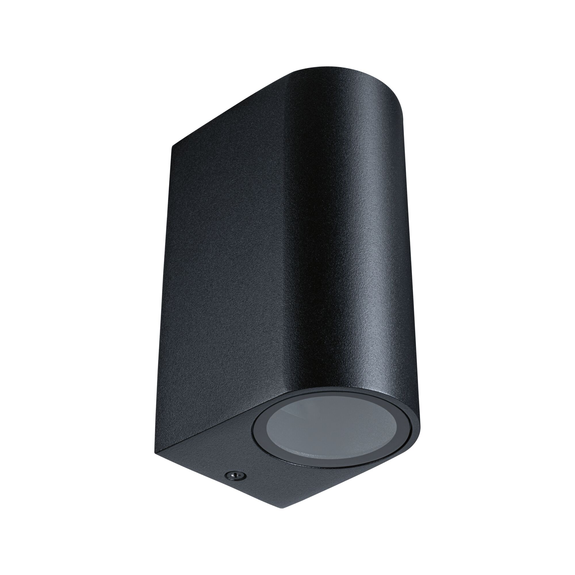 Wandleuchte Perugia IP44 GU10 230V max. 2x10W Schwarz matt