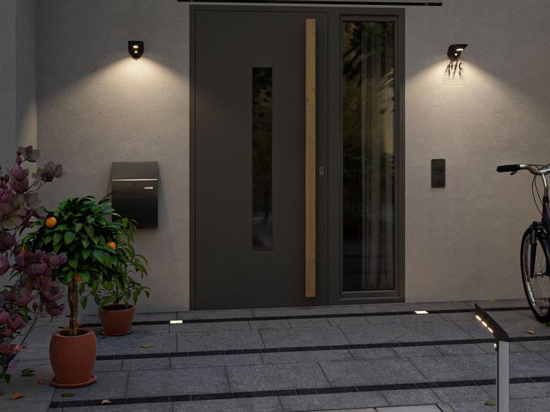 Eingangsbereich mit Solarleuchten Solarleuchten für den Eingangsbereich