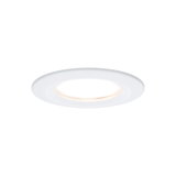 Rond wit LED-inbouwpaneel van kunststof met warm wit licht voor moderne kamerverlichting