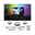 EntertainLED USB LED-lysbånd TV-belysning 65 tommer 2,4m 4W 60 LEDs/m RGB+ LED-lyssæt med fjernbetjening og USB til TV-bagbelysning i hvid og RGB-farver.