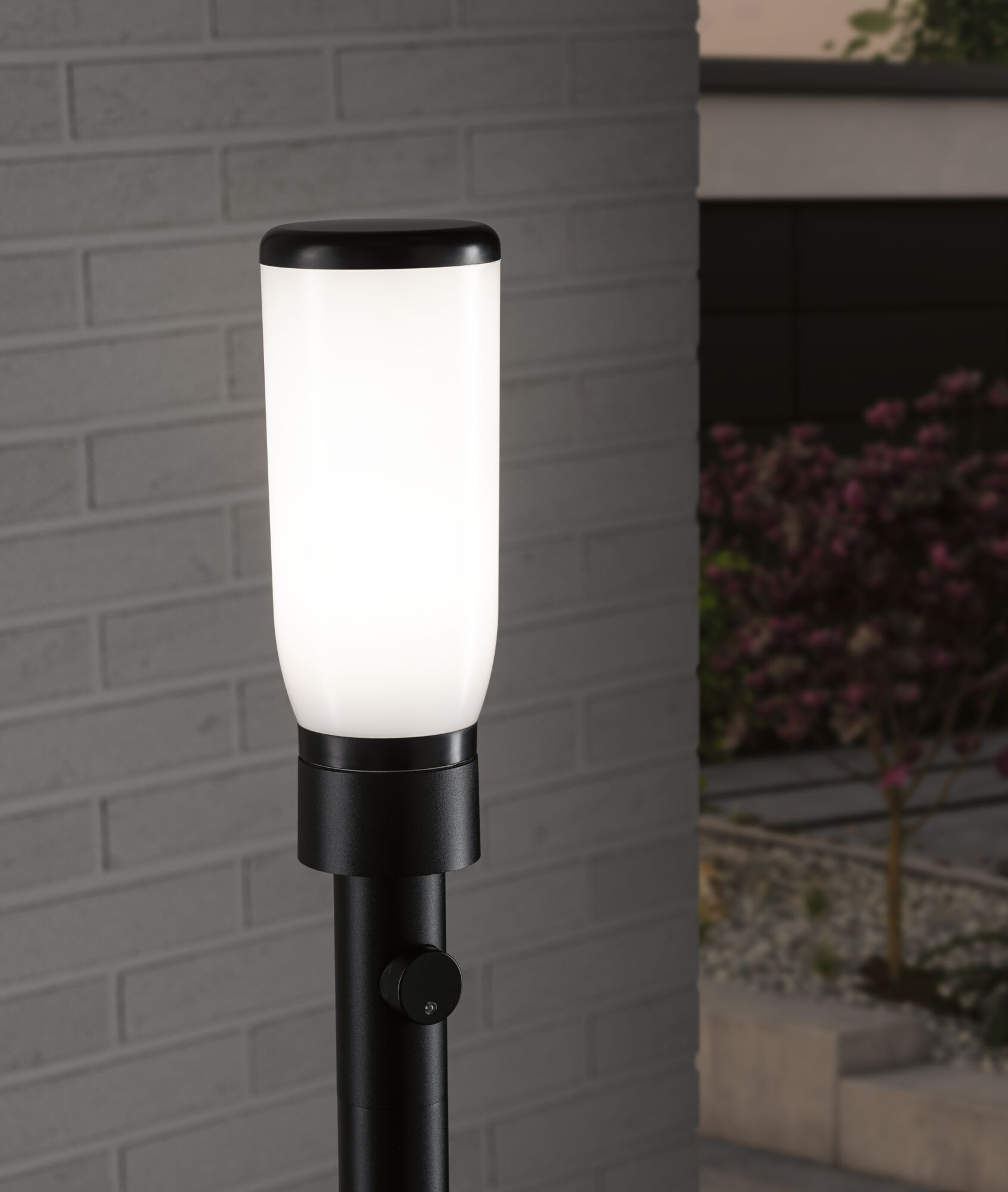 ModuShine Shade Velurio IP44 cylindrical Anthracite/White