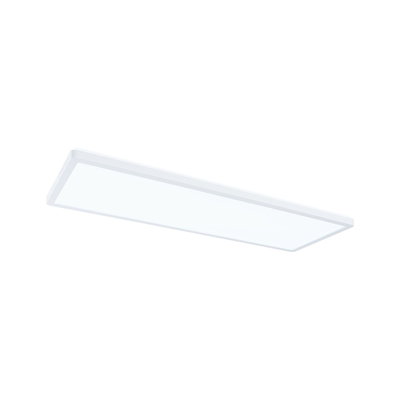 Flaches rechteckiges LED-Deckenpanel in Weiß für moderne Innenbeleuchtung und energiesparende Raumbeleuchtung