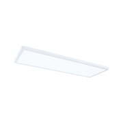 Rektangulær hvid LED-loftslampe i plastik med energibesparende belysning