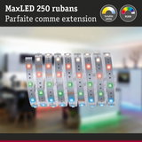 Bande LED MaxLED 250 RGBW avec blanc réglable, extension flexible pour éclairage d'intérieur