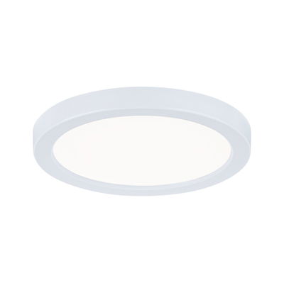 Plafonnier LED rond blanc avec cadre mat en plastique pour éclairage moderne