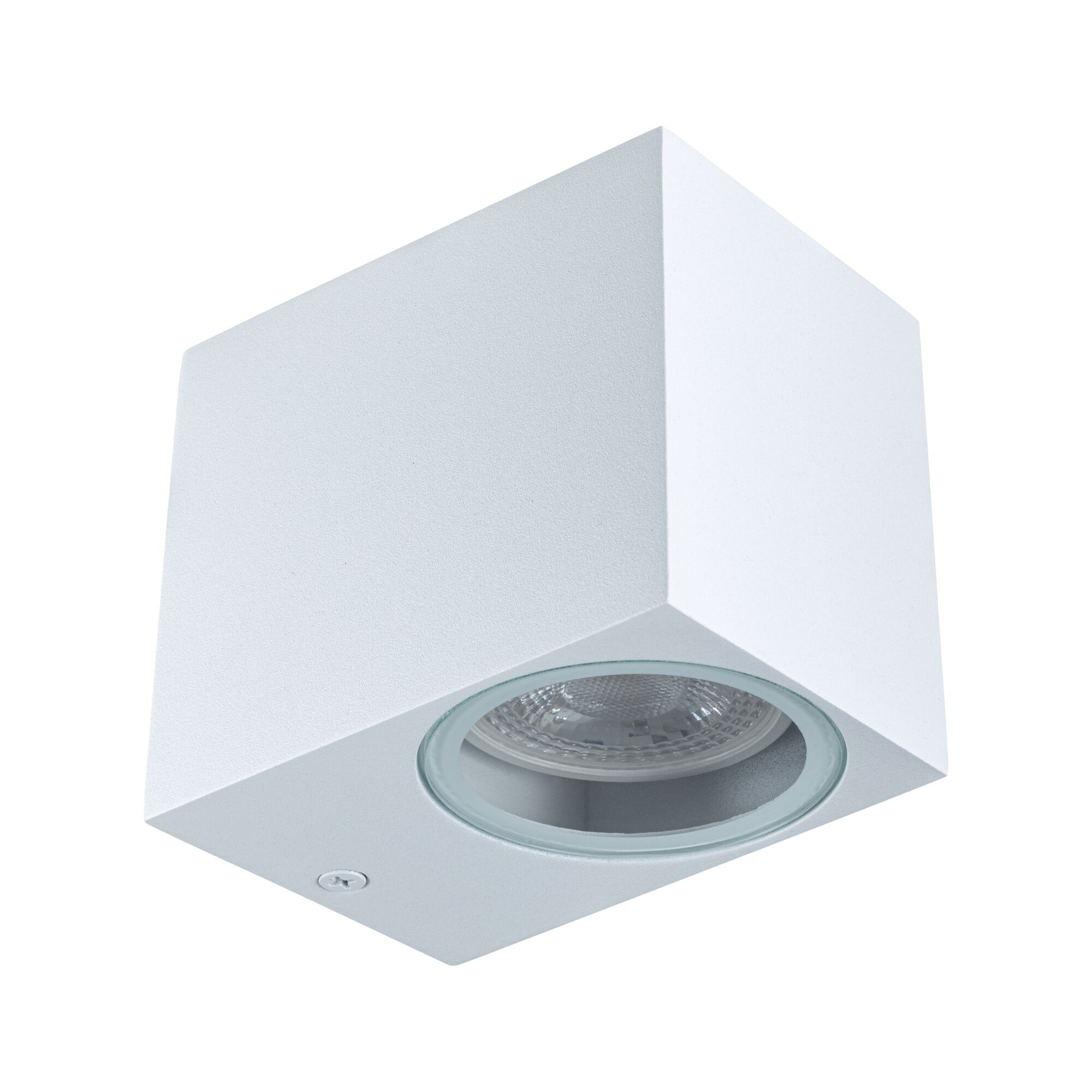 Wandleuchte Imola IP44 GU10 230V max. 10W Weiß matt