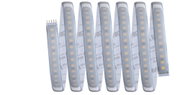 Bande LED flexible avec LEDs blanches et revêtement en silicone transparent pour éclairage polyvalent