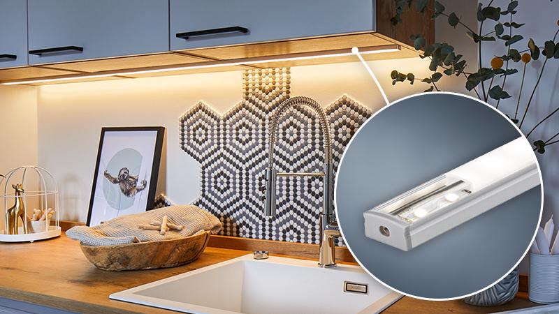 LED Profil Base LED Strip Profil Base in der Küche