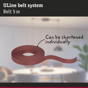 Red 5-meter ULine belt made of durable material for flexible lighting systems