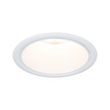 Rundes LED-Einbauleuchte in Weiß mit warmweißem Licht für energiesparende Raumbeleuchtung