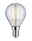 230 V Filament LED Drop E14 250lm 2,6W 2700K Clear Classic LED light bulb with clear glass and E14 base for energy-efficient lighting solutions