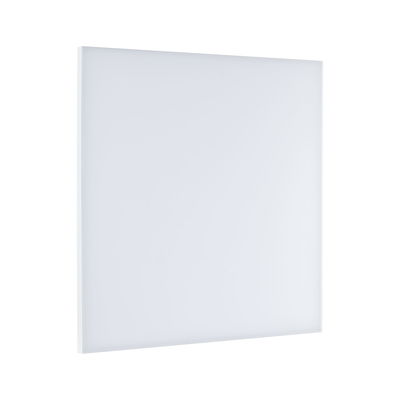 Square white LED ceiling light with slim design for modern indoor lighting