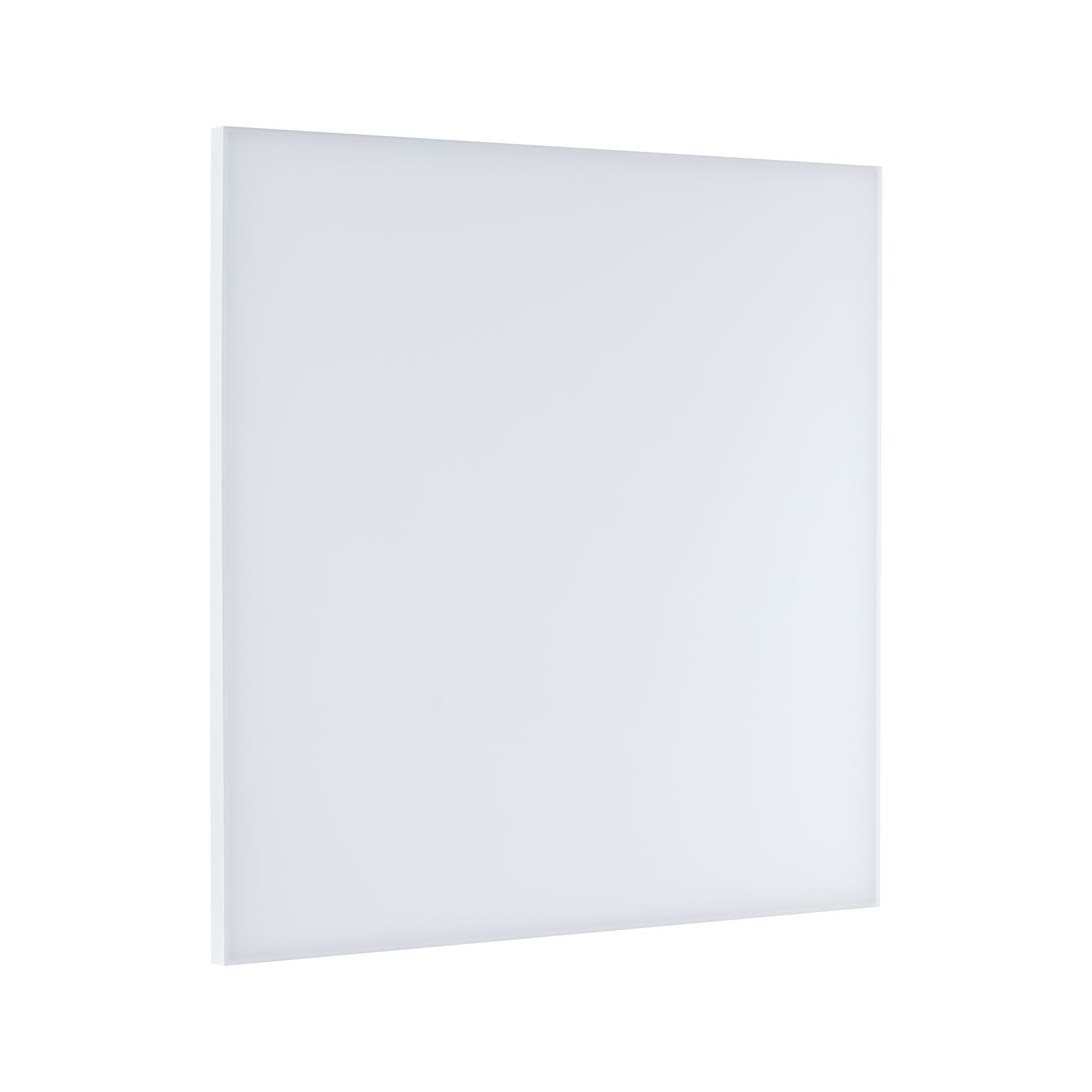 Weißes quadratisches LED-Panel aus Kunststoff für moderne Deckenbeleuchtung