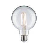 Ampoule LED transparente avec filament visible et culot E27 pour éclairage économique