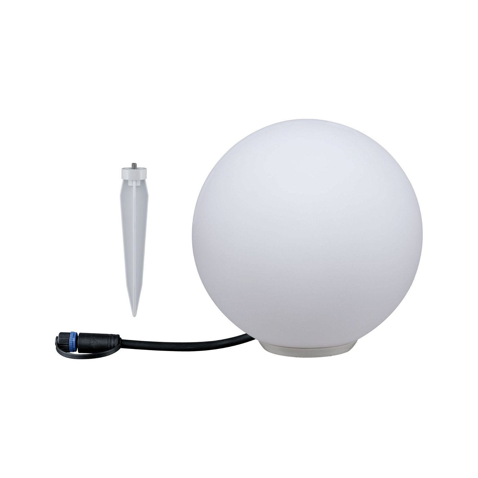 Plug & Shine LED Light object Globe IP67 3000K 2,8W White