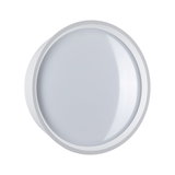 Plafonnier LED rond blanc en plastique pour un éclairage économique de la pièce