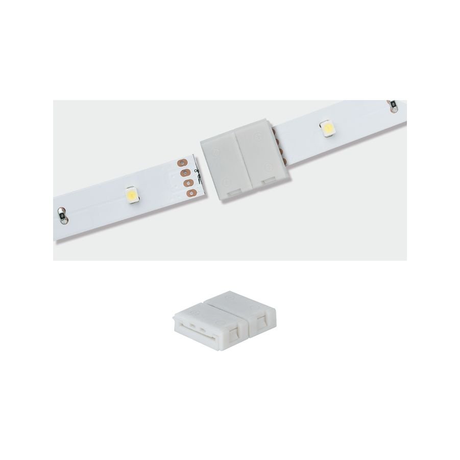 YourLED ECO Verbinder Clip-to-Clip 13,5x14mm max. 60W Weiß