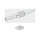 White plastic LED strip connector for flexible light strip connection and easy installation