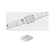 White plastic LED strip connector for flexible light strip connection and easy installation