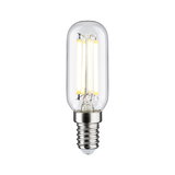 Klares LED-Leuchtmittel mit silbernem Schraubsockel, energiesparende Lampe für moderne Beleuchtung