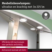 Moderne meubel inbouwlamp met efficiënte LED-technologie en neutraal wit licht voor perfecte verlichting