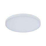 Plafonnier LED rond blanc avec diffuseur mat en plastique pour éclairage moderne intérieur