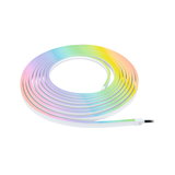 Bande LED blanche avec éclairage multicolore pour éclairage d'ambiance décoratif