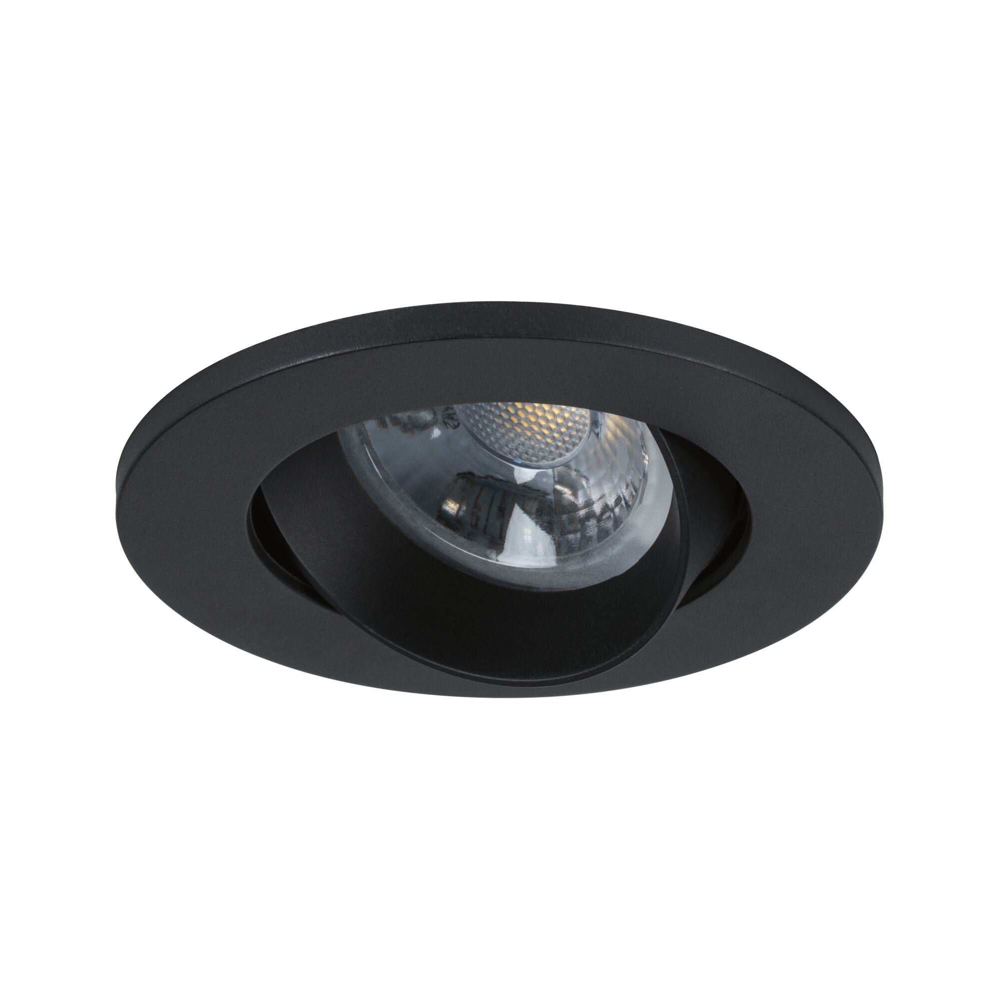 LED Einbauleuchte Salerno 4000K 67mm 3x204lm 3x2,9W Schwarz matt