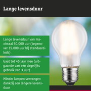 LED-lamp in hand met nadruk op lange levensduur en energiezuinigheid van LED-verlichting