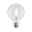 Eco-Line Filament 230 V LED-globe G95 E27 840lm 4W 3000K Klar Klar LED-pære med synlige filamenter og E27-fatning til energibesparende belysning