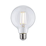 Clear LED filament bulb with E27 base for energy-efficient lighting and modern home use