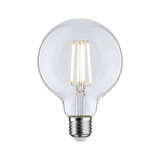 Clear LED filament bulb with E27 base for energy-efficient lighting and modern home use