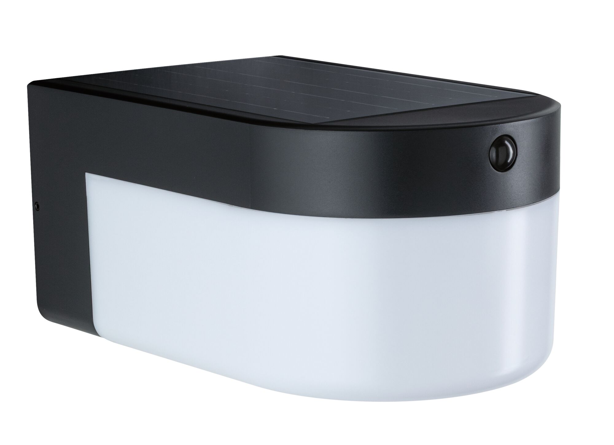 Hybrid Applique d'extérieur LED Calyne House 230V + Solaire IP44 carré 145x229mm 3000K 2,3W 230lm 230V Noir