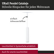 URail Pendel Catalejo weiße höhenverstellbare Pendelleuchte für Wohnräume