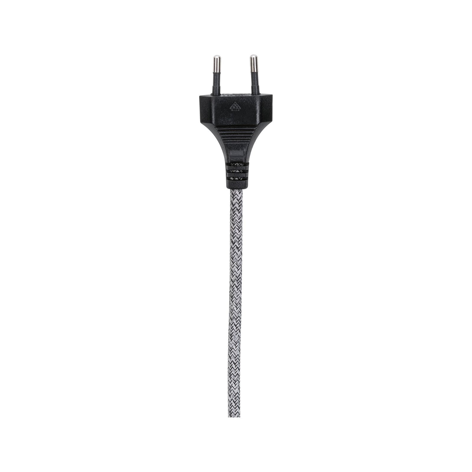 Metall Stecker Grau/Nickel Neordic E27 Pendelleuchte max. 20W inkl. dimmbar Eldar