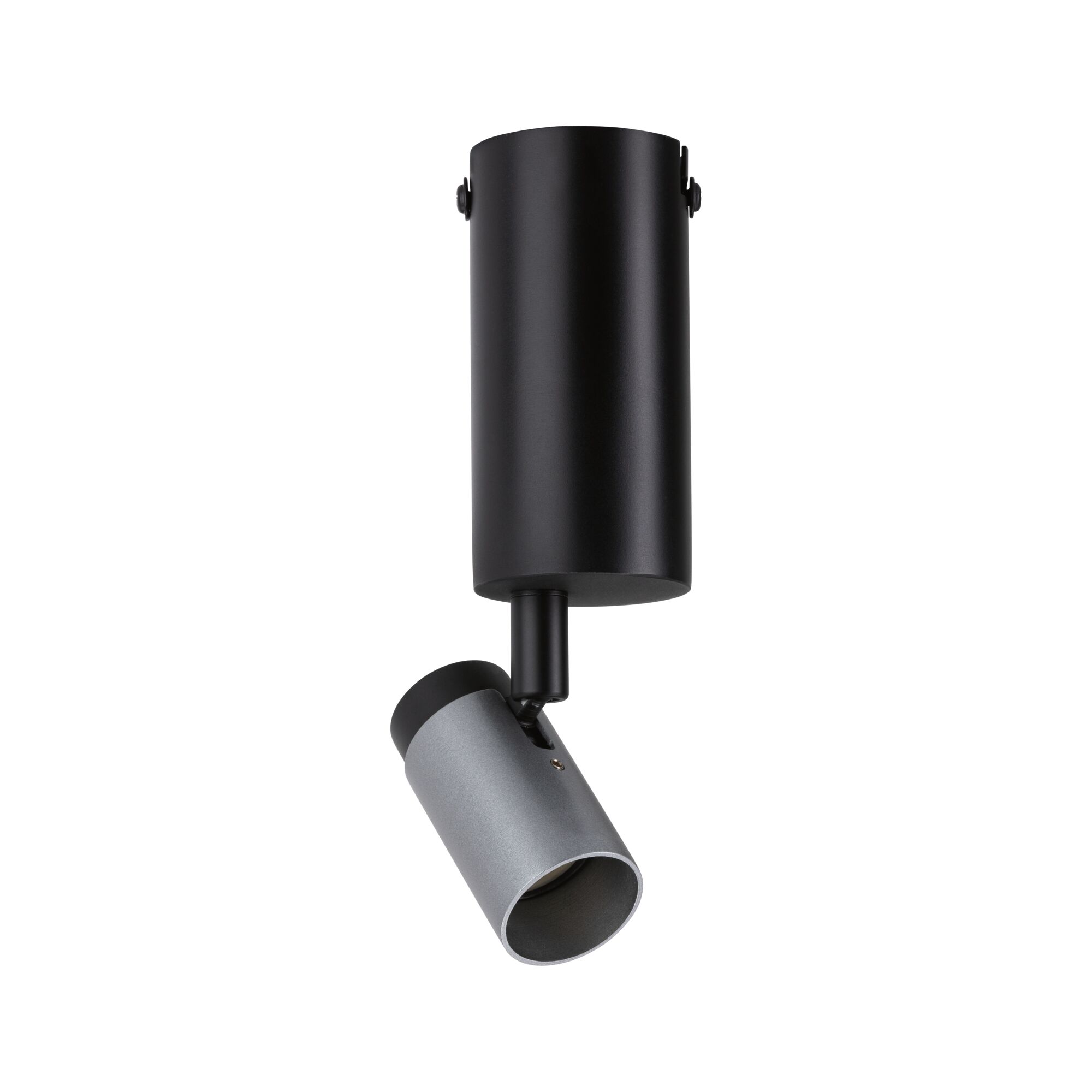 Neordic Wall and ceiling lamp Runa GU10 230V max. 20W dimmable Black/Anthracite Modern LED spotlight in black and grey metal for flexible accent lighting